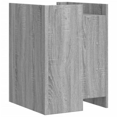 Nachttisch Grau Sonoma 45x50x65 cm Holzwerkstoff