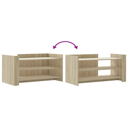 Couchtisch Sonoma-Eiche 100x50x50 cm Holzwerkstoff