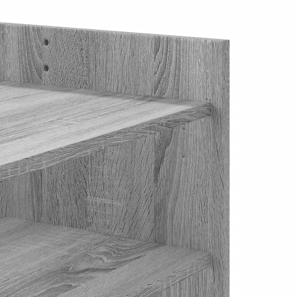 Couchtisch Grau Sonoma 100x50x50 cm Holzwerkstoff