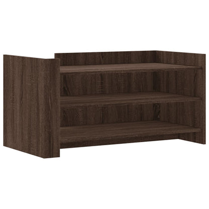 Couchtisch Braun Eichen-Optik 100x50x50 cm Holzwerkstoff