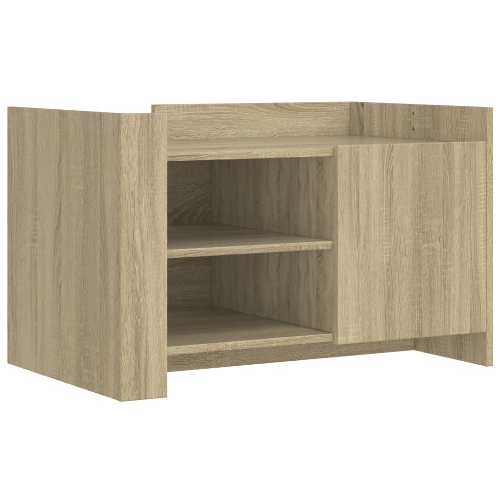 Couchtisch Sonoma-Eiche 80x50x50 cm Holzwerkstoff