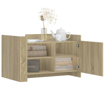 Couchtisch Sonoma-Eiche 80x50x50 cm Holzwerkstoff