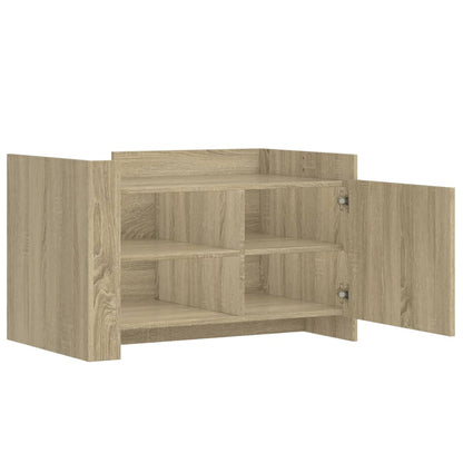 Couchtisch Sonoma-Eiche 80x50x50 cm Holzwerkstoff