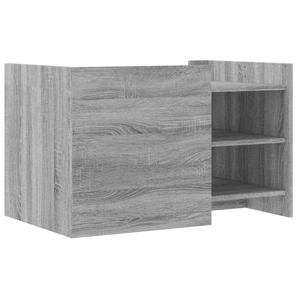 Couchtisch Grau Sonoma 80x50x50 cm Holzwerkstoff