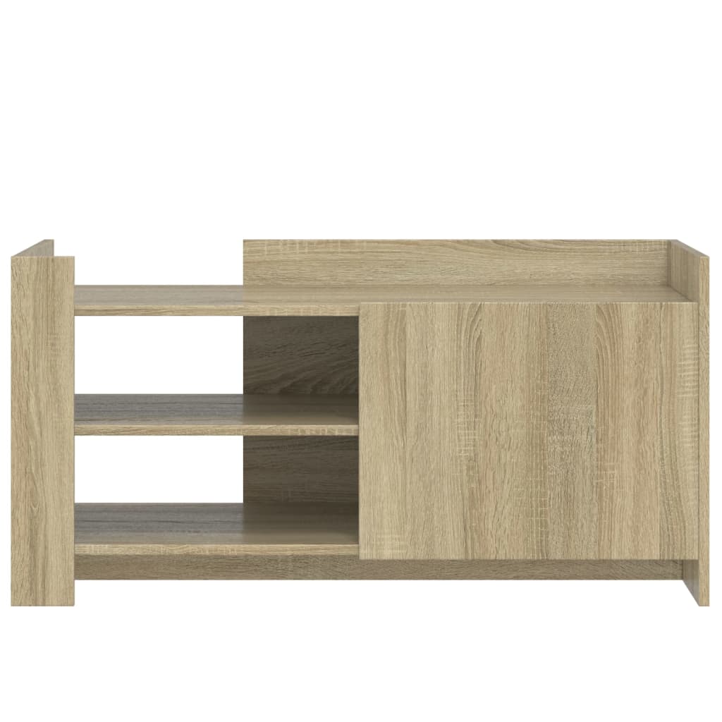 Couchtisch Sonoma-Eiche 100x50x50 cm Holzwerkstoff