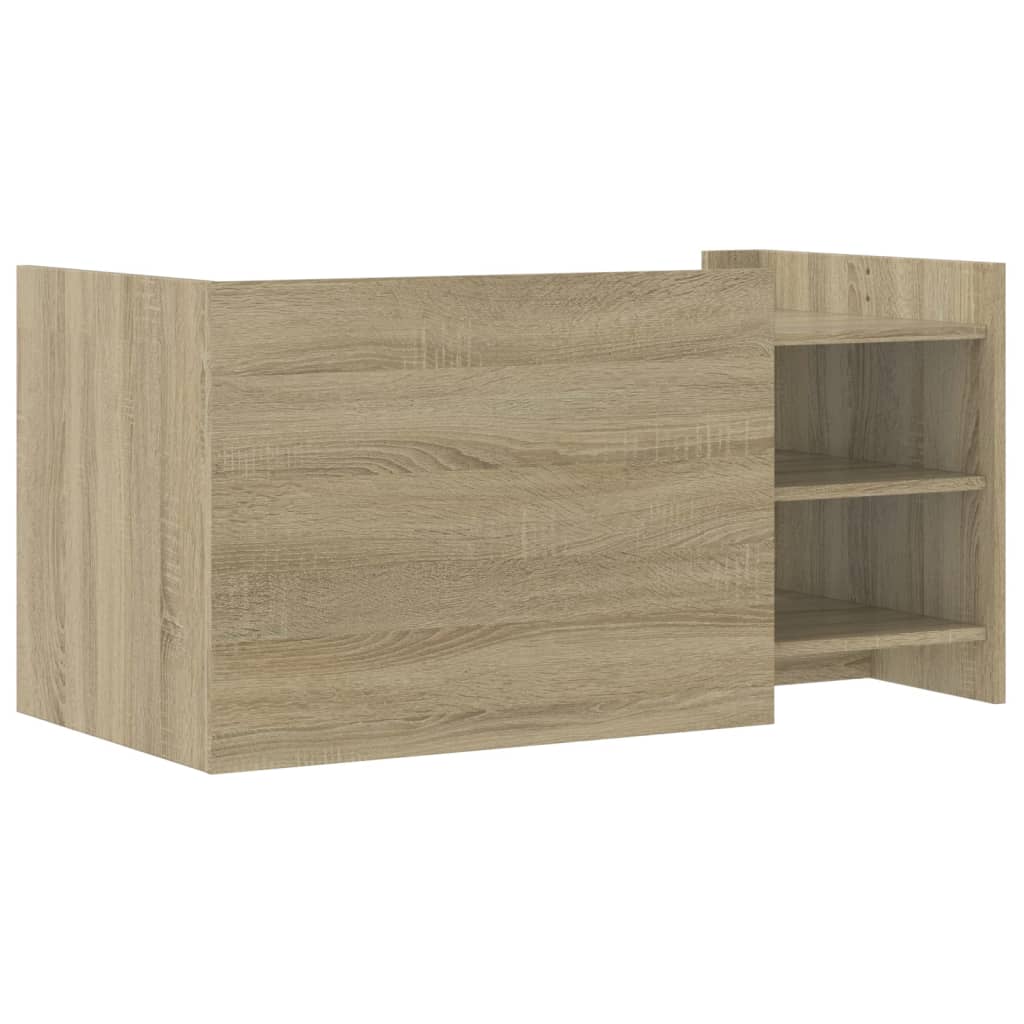 Couchtisch Sonoma-Eiche 100x50x50 cm Holzwerkstoff