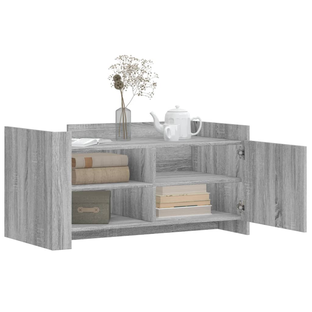 Couchtisch Grau Sonoma 100x50x50 cm Holzwerkstoff