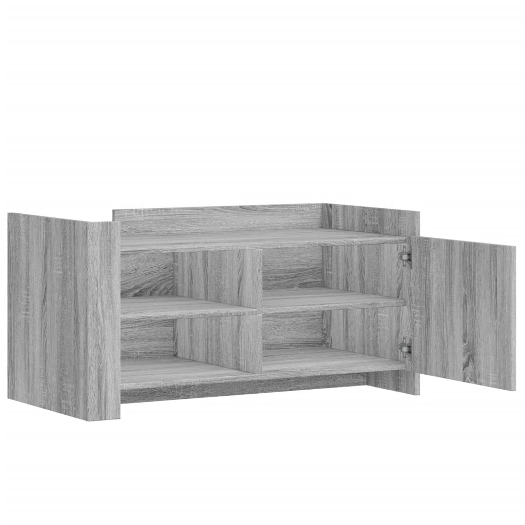 Couchtisch Grau Sonoma 100x50x50 cm Holzwerkstoff