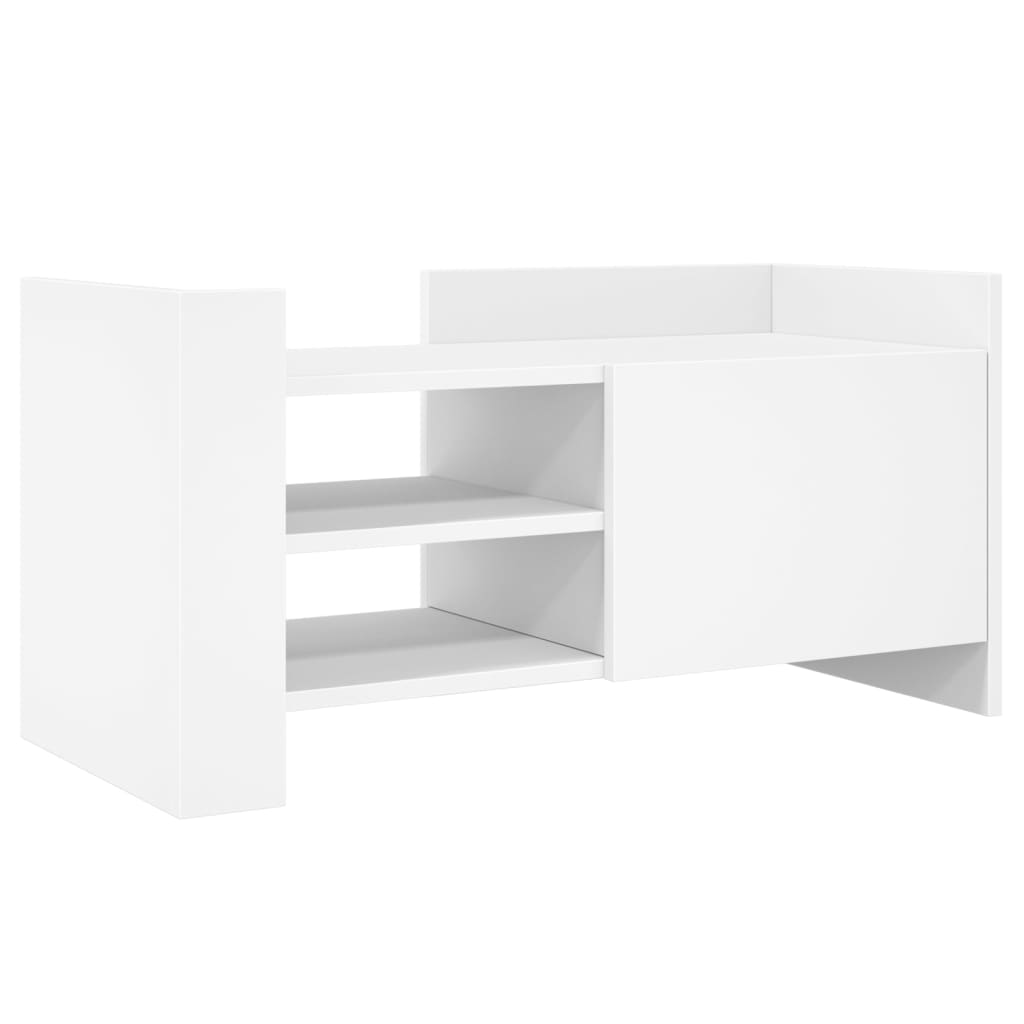 TV-Schrank Weiß 80x35x40 cm Holzwerkstoff