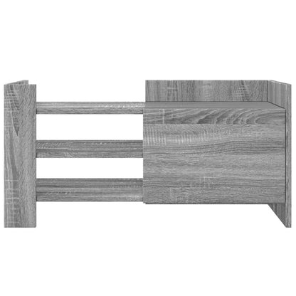 TV-Schrank Grau Sonoma 80x35x40 cm Holzwerkstoff