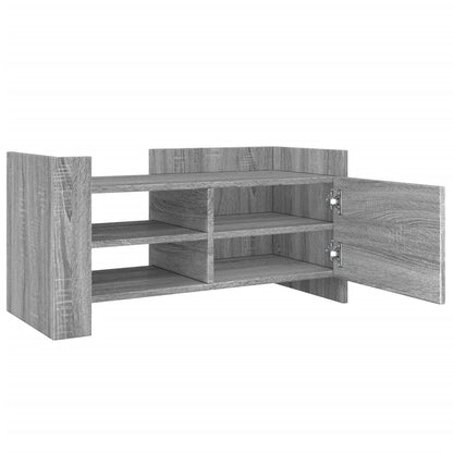 TV-Schrank Grau Sonoma 80x35x40 cm Holzwerkstoff