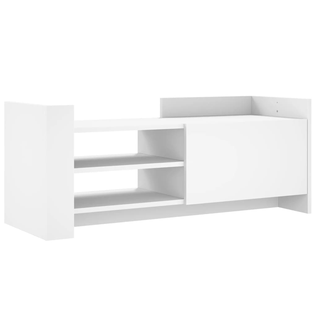 TV-Schrank Weiß 100x35x40 cm Holzwerkstoff