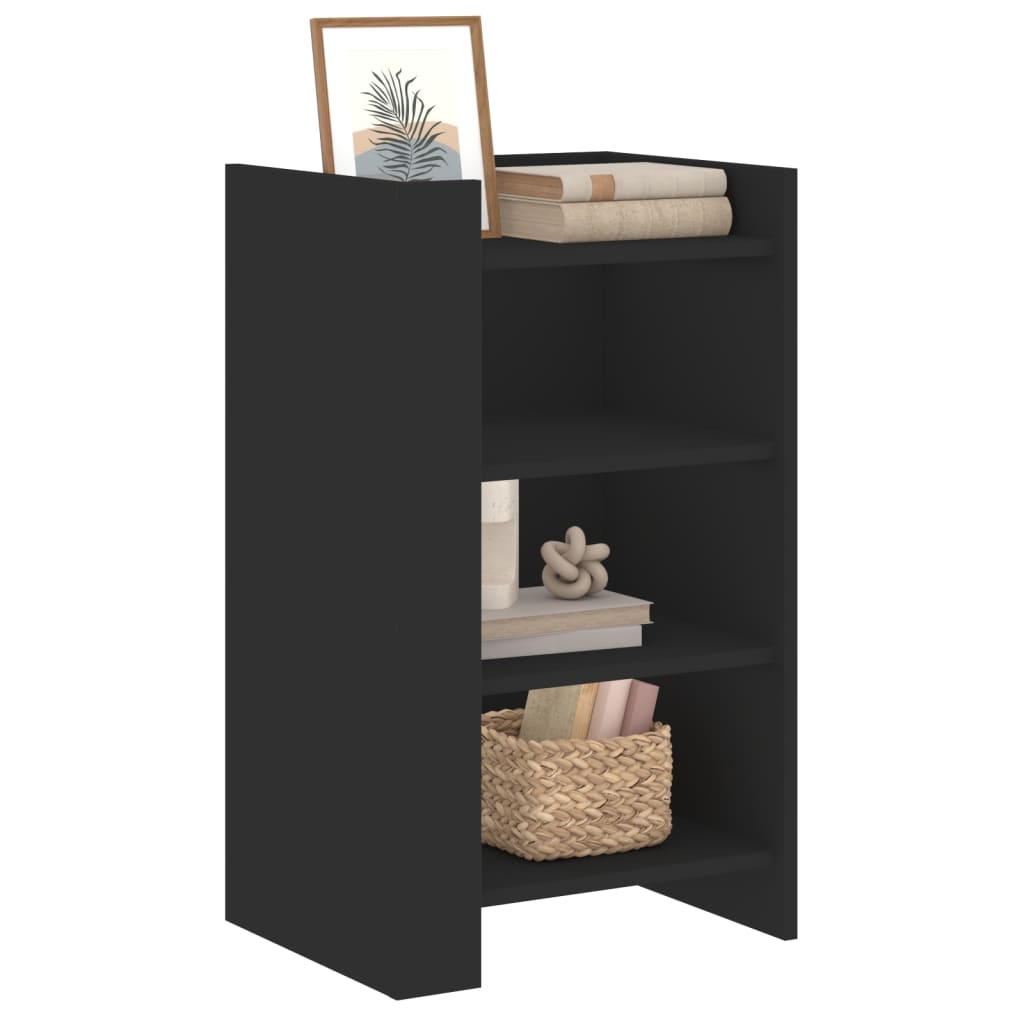 Sideboard Schwarz 45x35x75 cm Holzwerkstoff