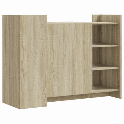 Sideboard Sonoma-Eiche 100x35x75 cm Holzwerkstoff