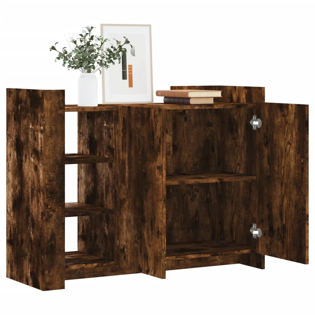 Sideboard Räuchereiche 100x35x75 cm Holzwerkstoff