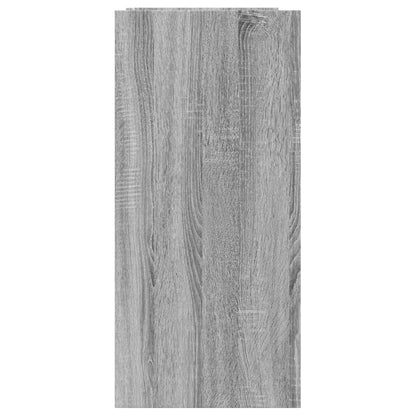 Sideboard Grau Sonoma 100x35x75 cm Holzwerkstoff