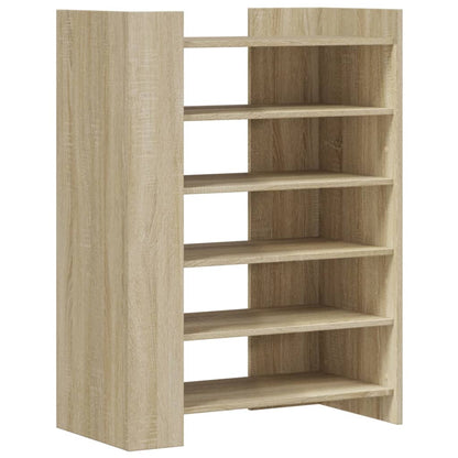 Schuhschrank Sonoma-Eiche 74,5x37,5x100 cm Holzwerkstoff