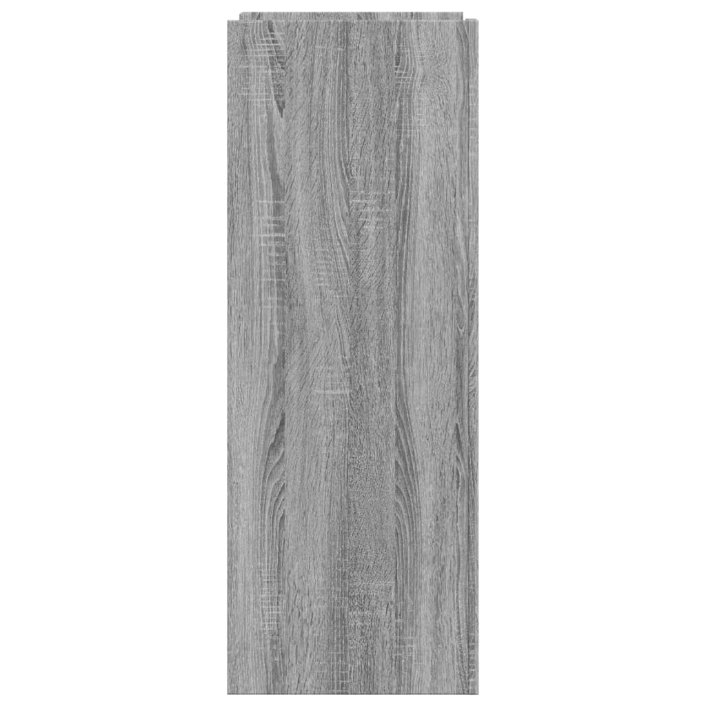 Schuhschrank Grau Sonoma 74,5x37,5x100 cm Holzwerkstoff