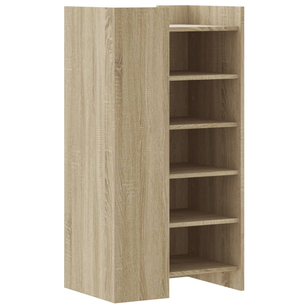 Schuhschrank Sonoma-Eiche 52x37,5x100 cm Holzwerkstoff