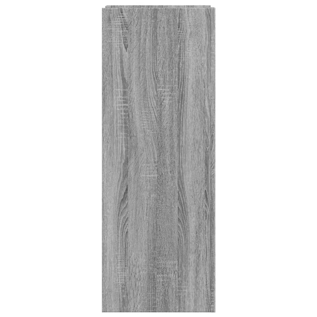 Schuhschrank Grau Sonoma 52x37,5x100 cm Holzwerkstoff