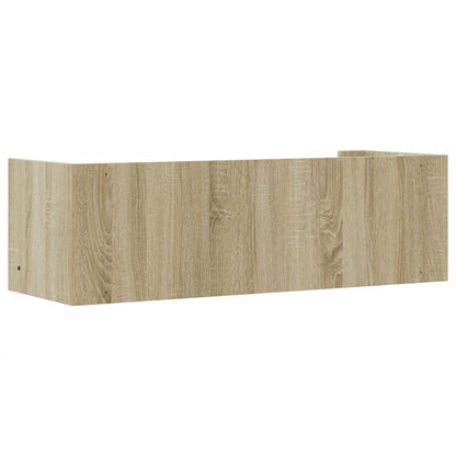 Wandregal Sonoma-Eiche 100x35x30,5 cm Holzwerkstoff