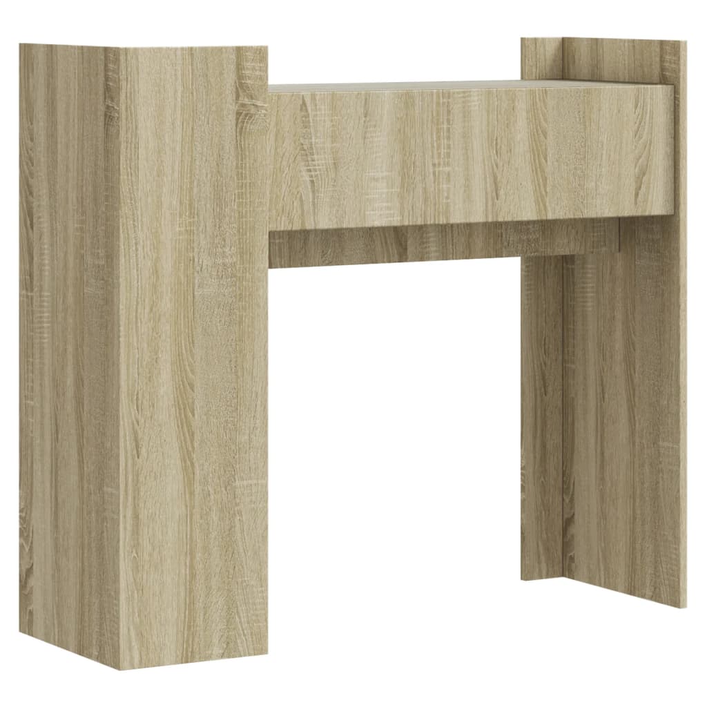 Konsolentisch Sonoma-Eiche 100x35x90 cm Holzwerkstoff