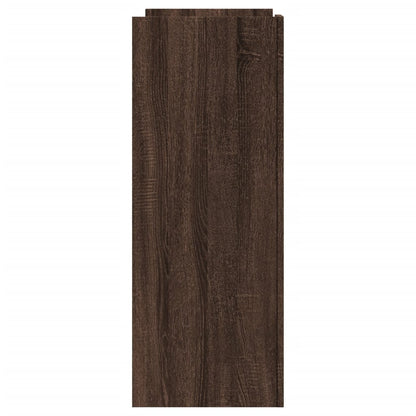 Konsolentisch Braun Eichen-Optik 100x35x90 cm Holzwerkstoff