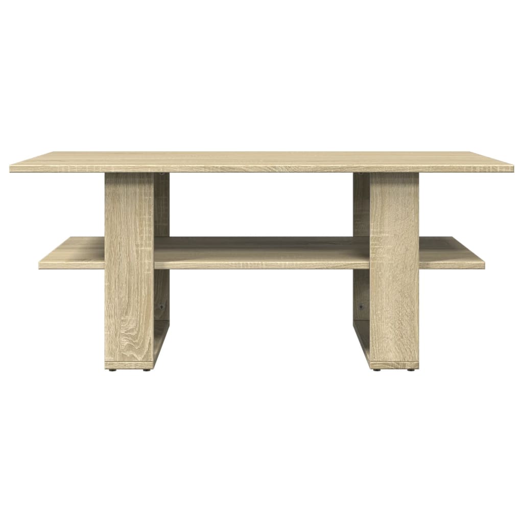 Couchtisch Sonoma-Eiche 102x55x42 cm Holzwerkstoff