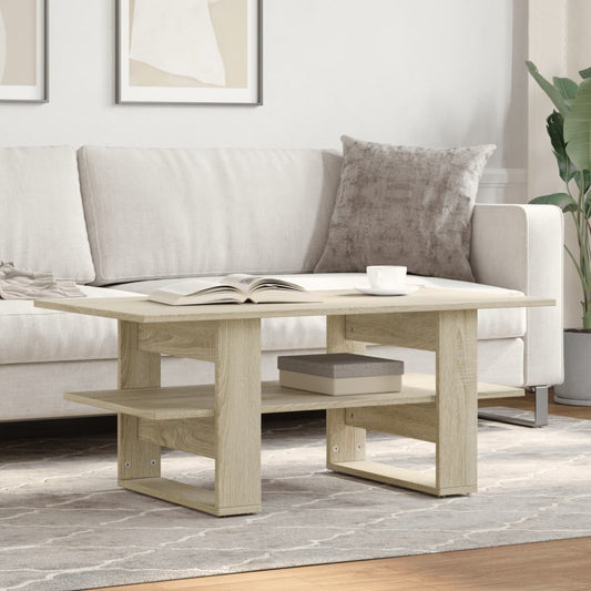 Couchtisch Sonoma-Eiche 102x55x42 cm Holzwerkstoff