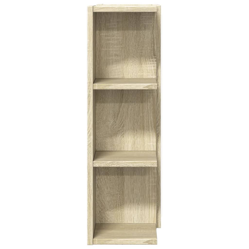 Bad-Spiegelschrank Sonoma-Eiche 80x20,5x64 cm Holzwerkstoff