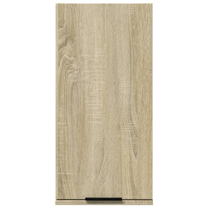 Wand-Badschrank Sonoma-Eiche 32x20x67 cm