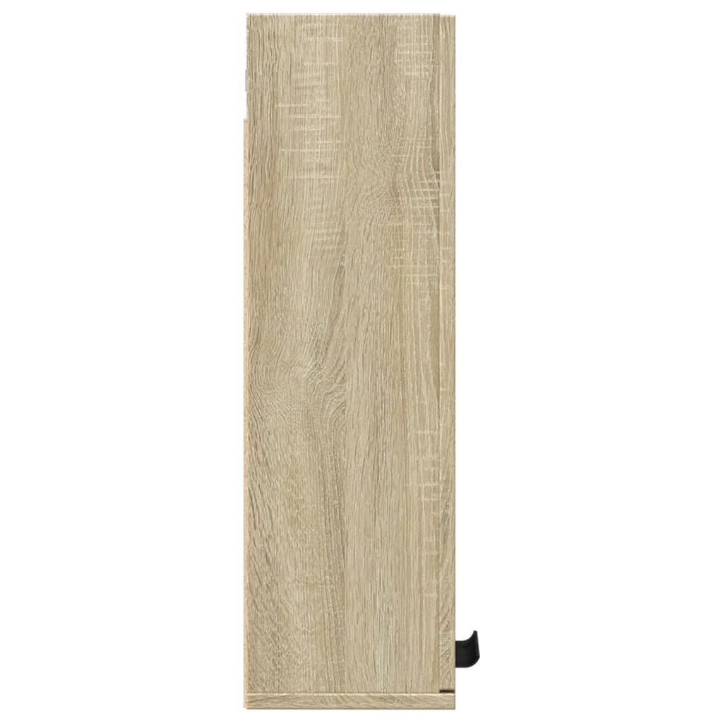 Wand-Badschrank Sonoma-Eiche 32x20x67 cm