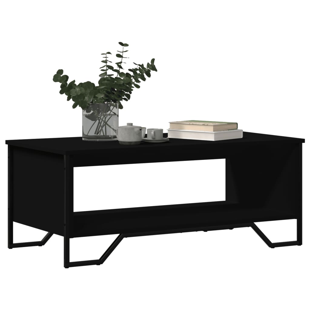 Couchtisch Schwarz 100x51x40 cm Holzwerkstoff