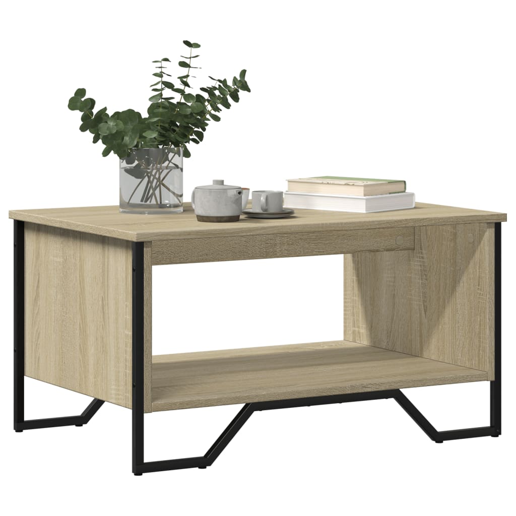 Couchtisch Sonoma-Eiche 75x51x40 cm Holzwerkstoff