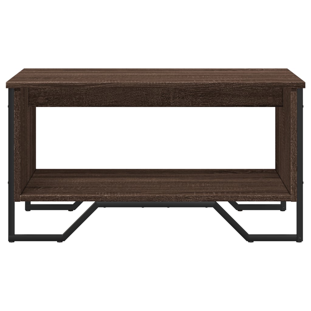 Couchtisch Braun Eichen-Optik 75x51x40 cm Holzwerkstoff