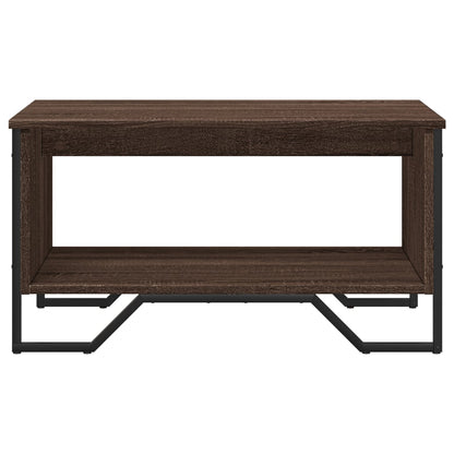 Couchtisch Braun Eichen-Optik 75x51x40 cm Holzwerkstoff