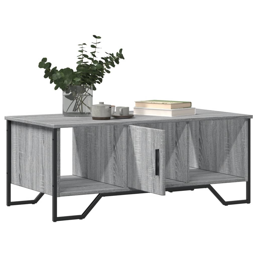 Couchtisch Grau Sonoma 100x51x40 cm Holzwerkstoff