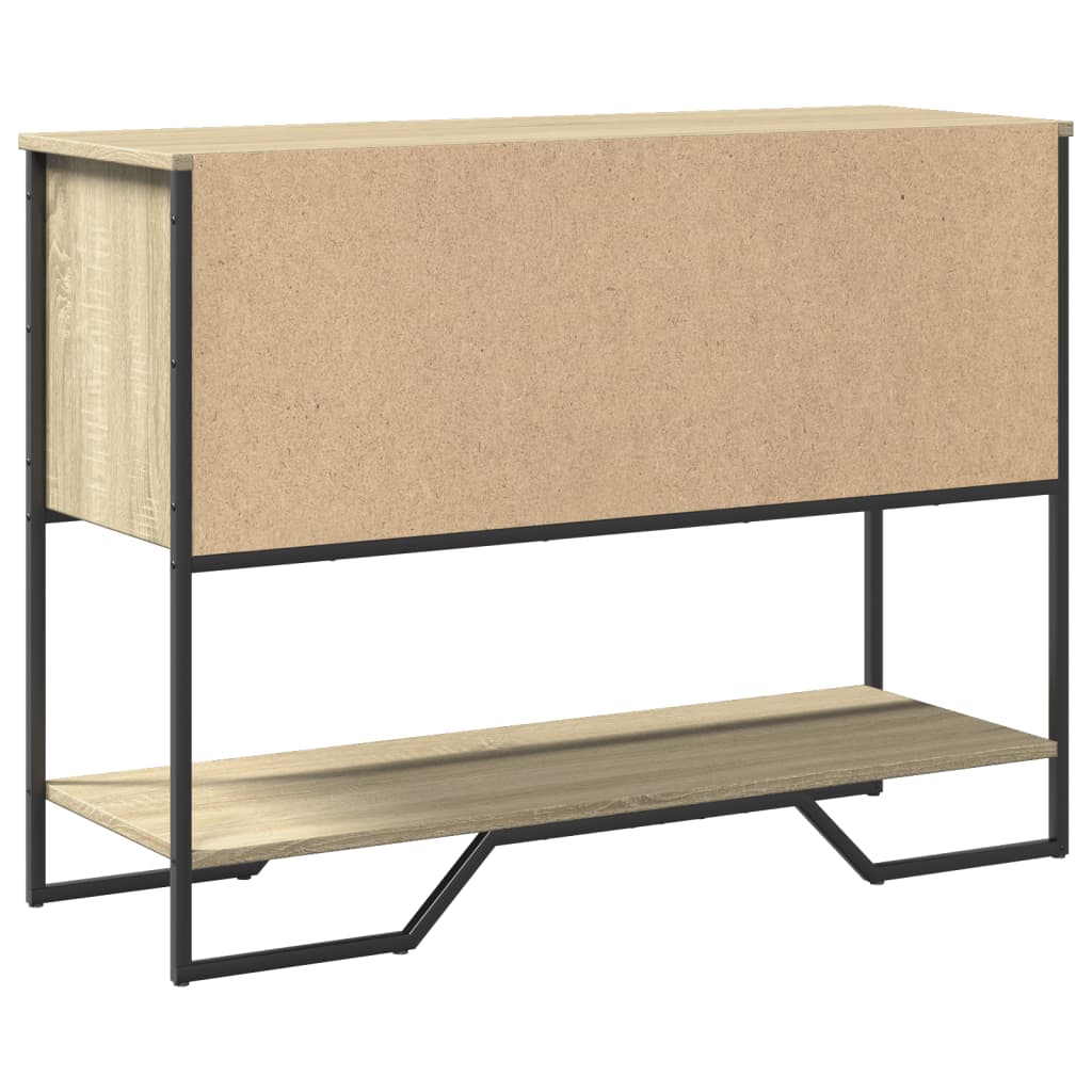 Konsolentisch Sonoma-Eiche 100x35x74,5 cm Holzwerkstoff