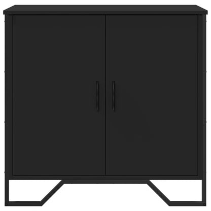 Sideboard Schwarz 78x35,5x74,5 cm Holzwerkstoff