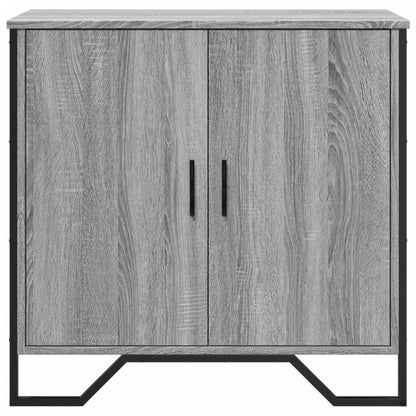 Sideboard Grau Sonoma 78x35,5x74,5 cm Holzwerkstoff