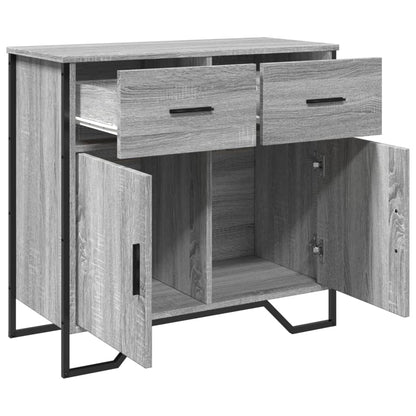 Sideboard Grau Sonoma 79,5x35,5x74,5 cm Holzwerkstoff