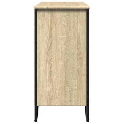 Sideboard Sonoma-Eiche 91x35,5x74,5 cm Holzwerkstoff