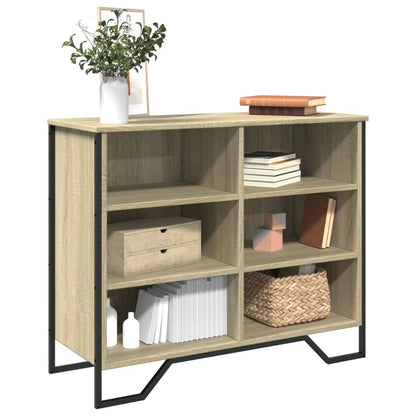 Sideboard Sonoma-Eiche 91x35,5x74,5 cm Holzwerkstoff