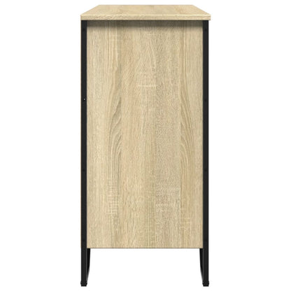 Sideboard Sonoma-Eiche 101x35,5x74,5 cm Holzwerkstoff