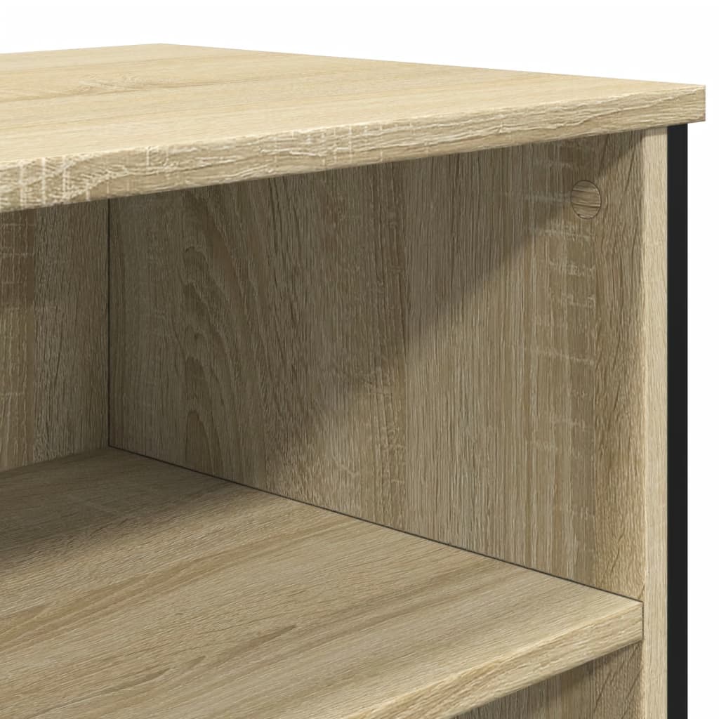 Sideboard Sonoma-Eiche 101x35,5x74,5 cm Holzwerkstoff