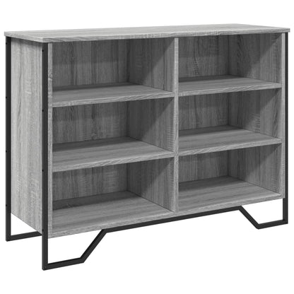 Sideboard Grau Sonoma 101x35,5x74,5 cm Holzwerkstoff