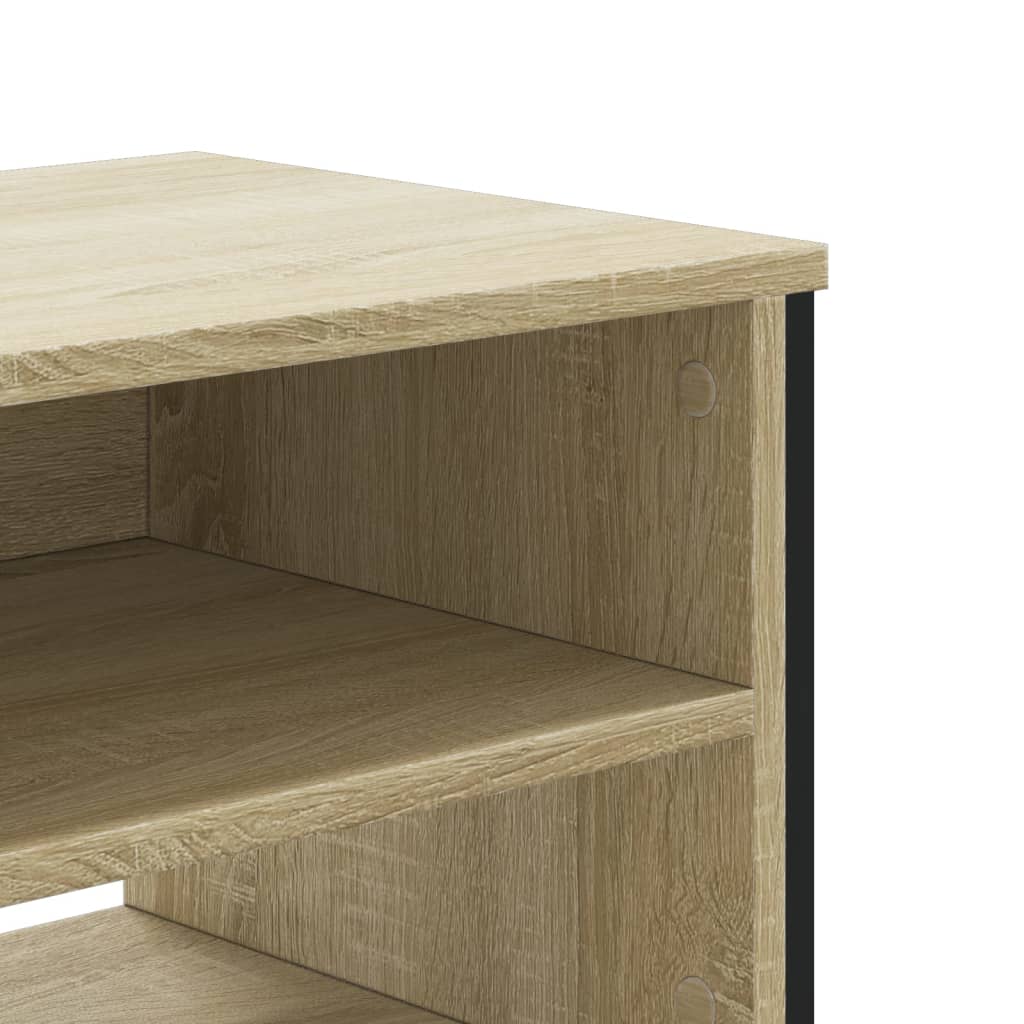 TV-Schrank Sonoma-Eiche 122x34x41 cm Holzwerkstoff