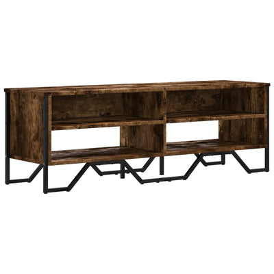 TV-Schrank Räuchereiche 122x34x41 cm Holzwerkstoff