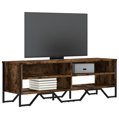 TV-Schrank Räuchereiche 122x34x41 cm Holzwerkstoff