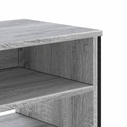 TV-Schrank Grau Sonoma 122x34x41 cm Holzwerkstoff